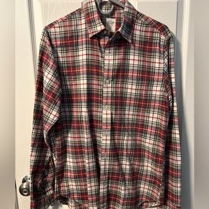 Jcrew flannel button down / size small